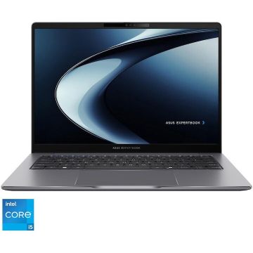 Asus Laptop ASUS ExpertBook P3 P3405CVA, Procesor Intel® Core™ i5-13420H, Display 14'' WQXGA (2560x1600), Memorie RAM 8GB DDR5, Capacitate 512GB SSD, Placa video integrata Intel® UHD Graphics, No OS, Misty Grey
