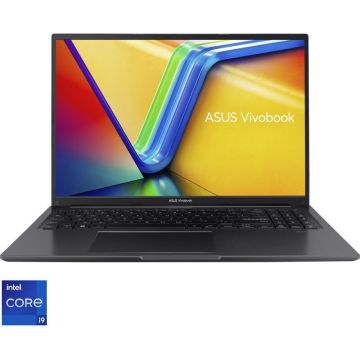 Asus Laptop ASUS Vivobook 16 X1605VA, Procesor Intel® Core™ i9-13900H, Display 16'' WUXGA (1920x1200), IPS, Memorie RAM 16GB DDR4, Capacitate de stocare 1TB SSD, Placa video integrata Intel Iris Xe Graphics, No OS, Indie Black