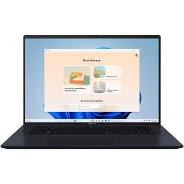 Asus Laptop ASUS Vivobook 18 M1807HA, Procesor AMD Ryzen™ 7 260, Display 18'' WUXGA (1920x1200), IPS, Memorie RAM 16GB DDR5, Capacitate 1TB SSD, Placa video integrata AMD Radeon™ Graphics, Windows 11 Home, Quiet Blue
