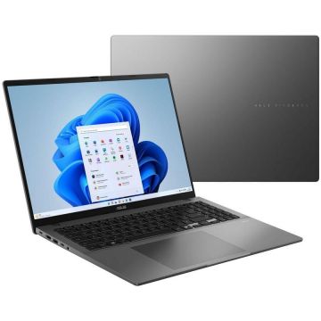 Asus Laptop Asus Vivobook S16 M3607HA-RP003W , Ryzen 7 260, 16'', 16GB RAM, 1TB, Windows 11Home, Gri Asus Laptop Asus Vivobook S16 M3607HA-RP003W , Ryzen 7 260, 16'', 16GB RAM, 1TB, Windows 11Home, Gri