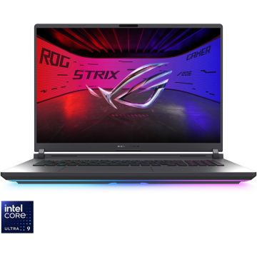 Asus Laptop Gaming ASUS ROG Strix G18 G815LM cu procesor Intel® Core™ Ultra 9 275HX pana la 5.4GHz, 18'', 2.5K, WQXGA, IPS, 240Hz, 16GB DDR5 RAM, 1TB SSD, NVIDIA® , 3Y PURGeForce RTX™ 5060 8GB GDDR7, No OS, Eclipse Gray