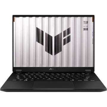 Asus Laptop Gaming ASUS TUF A14 FA401UH, Procesor AMD Ryzen™ 7 260, Display 14'' 2.5K (2560 x 1600), WQXGA, IPS, Memorie RAM 32GB LPDDR5x, Capacitate 1TB SSD, Placa video dedicata NVIDIA® GeForce RTX™ 5050 8GB GDDR7, No OS, Jaeger Gray