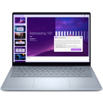 Dell Laptop Dell 14 Plus DB04250, Intel Core Ultra 9 288V, 14 inch WUXGA Touch, 32GB RAM, 1TB SSD, Windows 11 Pro, Albastru