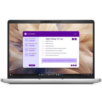 Dell Laptop Dell Pro 13 Plus PB13250, Intel Core Ultra 7 266V, 13.3 inch WUXGA, 16GB RAM, 512GB SSD, Windows 11 Pro, Argintiu