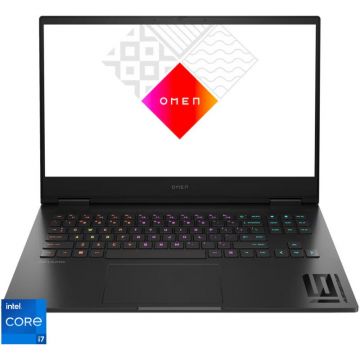 HP Laptop Gaming HP OMEN 16-wd0117nq, Procesor Intel® Core™ i7-13620H, 16.1 inch, Full HD, IPS, 144Hz, 32GB DDR5, 512GB SSD, NVIDIA GeForce RTX 4050 6GB GDDR6, Free DOS, Negru