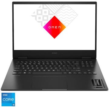 HP Laptop Gaming HP OMEN 16-wf0130nq, Procesor Intel® Core™ i5-13500HX, Display 16.1 Full HD (1920 x 1080), IPS, 165Hz, Memorie RAM 32GB DDR5, Capacitate 1TB SSD, Placa video dedicata NVIDIA GeForce RTX 4060 8GB GDDR6, Free DOS, Shadow Black