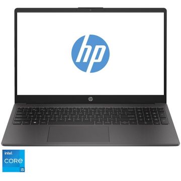 HP Laptop HP 250 G10, Procesor Intel® Core™ i5-1334U, Display 15.6'' Full HD (1920x1080), IPS, Memorie RAM 16GB DDR4, Capacitate 512GB SSD, Placa video integrata Intel® Iris® Xe Graphics, Free DOS, Dark ash silver