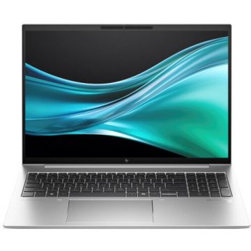 HP Laptop HP 860 G11, Intel Core Ultra 7 155U, 16 inch WUXGA, 16GB RAM, 512GB SSD, Windows 11 Pro, Argintiu