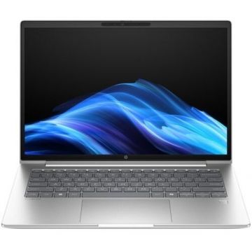 HP Laptop HP ProBook 4 G1a AD2K2ET, 16 inch WUXGA 1920 x 1200, AMD 230 6 C / 12 T, 3.2 GHz - 4.9 GHz, 6 MB 16 MB cache, 24 GB DDR5, 512 GB SSD, AMD Radeon Graphics, Windows 11 Pro, Argintiu