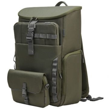 HP Rucsac modular pentru laptop HP 15.6 inch, design modular 3-in-1 (rucsac, husa, plic), capacitate de 27L, poliester rezistent la apa, 51% plastic reciclat post-consum (61 de sticle), Verde
