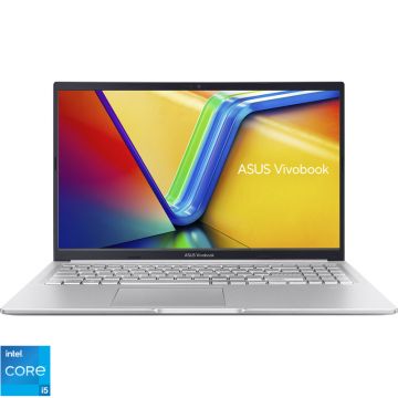 Laptop ASUS 15.6'' Vivobook 15 X1502VA, FHD, Procesor Intel® Core™ i5-13420H (12M Cache, up to 4.60 GHz), 16GB DDR4, 1TB SSD, Intel UHD, No OS, Cool Silver Laptop ASUS 15.6'' Vivobook 15 X1502VA, FHD, Procesor Intel® Core™ i5-13420H (12M Cache, up to 4.60 GHz), 16GB DDR4, 1TB SSD, Intel UHD, No OS, Cool Silver