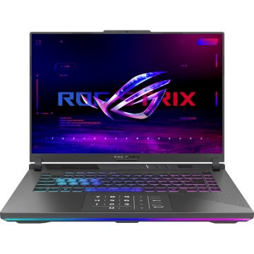 Laptop ASUS Gaming 16'' ROG Strix G16 G614FH, FHD+ 165Hz, Procesor AMD Ryzen™ 9 9955HX (64M Cache, up to 5.40 GHz), 32GB DDR5, 1TB SSD, GeForce RTX 5050 8GB, No OS, Eclipse Gray Laptop ASUS Gaming 16'' ROG Strix G16 G614FH, FHD+ 165Hz, Procesor AMD Ryzen™ 9 9955HX (64M Cache, up to 5.40 GHz), 32GB DDR5, 1TB SSD, GeForce RTX 5050 8GB, No OS, Eclipse Gray