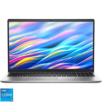 Laptop DELL 15.6'' 15 DC15250, FHD 120Hz, Procesor Intel® Core™ i5-1334U (12M Cache, up to 4.60 GHz), 16GB DDR4, 1TB SSD, Intel Integrated Graphics, Linux, Platinum Silver, 3Yr ProSupport Laptop DELL 15.6'' 15 DC15250, FHD 120Hz, Procesor Intel® Core™ i5-1334U (12M Cache, up to 4.60 GHz), 16GB DDR4, 1TB SSD, Intel Integrated Graphics, Linux, Platinum Silver, 3Yr ProSupport