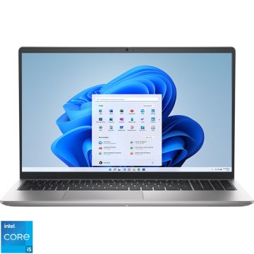 Laptop DELL 15.6'' 15 DC15250, FHD 120Hz, Procesor Intel® Core™ i5-1334U (12M Cache, up to 4.60 GHz), 16GB DDR4, 1TB SSD, Intel Integrated Graphics, Win 11 Pro, Platinum Silver, 3Yr ProSupport Laptop DELL 15.6'' 15 DC15250, FHD 120Hz, Procesor Intel® Core™ i5-1334U (12M Cache, up to 4.60 GHz), 16GB DDR4, 1TB SSD, Intel Integrated Graphics, Win 11 Pro, Platinum Silver, 3Yr ProSupport
