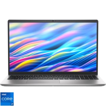 Laptop DELL 15.6'' 15 DC15250, FHD 120Hz, Procesor Intel® Core™ i7-1355U (12M Cache, up to 5.00 GHz), 16GB DDR4, 1TB SSD, Intel Integrated Graphics, Linux, Platinum Silver, 3Yr ProSupport Laptop DELL 15.6'' 15 DC15250, FHD 120Hz, Procesor Intel® Core™ i7-1355U (12M Cache, up to 5.00 GHz), 16GB DDR4, 1TB SSD, Intel Integrated Graphics, Linux, Platinum Silver, 3Yr ProSupport