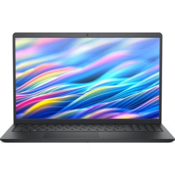 Laptop Dell 15 DC15250 (Procesor Intel® Core™ i7-1355U (12M Cache, up to 5.00 GHz) 15.6inch FHD 120Hz, 16GB DDR4, 512GB SSD, Intel Graphics, Ubuntu, Negru)