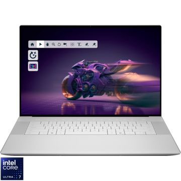 Laptop DELL 16.3'' 16 Premium DA16250, 1920 x 1200 30-120Hz, Procesor Intel® Core™ Ultra 7 255H (24M Cache, up to 5.10 GHz), 32GB LPDDR5X, 1TB SSD, GeForce RTX 5050 8GB, Win 11 Pro, Platinum, 3Yr ProSupport Laptop DELL 16.3'' 16 Premium DA16250, 1920 x 1200 30-120Hz, Procesor Intel® Core™ Ultra 7 255H (24M Cache, up to 5.10 GHz), 32GB LPDDR5X, 1TB SSD, GeForce RTX 5050 8GB, Win 11 Pro, Platinum, 3Yr ProSupport