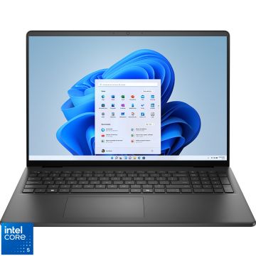 Laptop DELL 16'' DC16250, FHD+, Procesor Intel® Core™ 5 120U (12M Cache, up to 5.00 GHz), 16GB DDR5, 1TB SSD, Intel Graphics, Win 11 Pro, Carbon Black, 3Yr ProSupport Laptop DELL 16'' DC16250, FHD+, Procesor Intel® Core™ 5 120U (12M Cache, up to 5.00 GHz), 16GB DDR5, 1TB SSD, Intel Graphics, Win 11 Pro, Carbon Black, 3Yr ProSupport