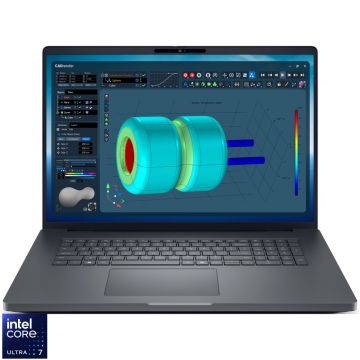 Laptop DELL 18'' Pro Max 18 Plus MB18250, QHD+, Procesor Intel® Core™ Ultra 7 265HX (30M Cache, up to 5.30 GHz), 32GB DDR5 CSODIMM, 1TB SSD, RTX PRO 2000 Blackwell 8GB, Win 11 Pro, 3Yr ProSupport Laptop DELL 18'' Pro Max 18 Plus MB18250, QHD+, Procesor Intel® Core™ Ultra 7 265HX (30M Cache, up to 5.30 GHz), 32GB DDR5 CSODIMM, 1TB SSD, RTX PRO 2000 Blackwell 8GB, Win 11 Pro, 3Yr ProSupport