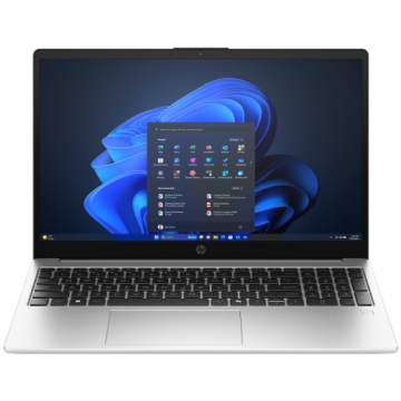 Laptop HP 250R G10 (Procesor Intel® Core™ 5 120U (12M Cache, up to 5.0 GHz) 15.6inch FHD, 16GB, 512GB SSD, Intel Graphics, Argintiu)