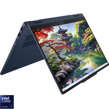 Laptop Lenovo 14'' IdeaPad 5 2-in-1 14IAL10, WUXGA OLED Touch, Procesor Intel® Core™ Ultra 7 255H (24M Cache, up to 5.10 GHz), 24GB LPDDR5X, 1TB SSD, Intel Arc 140T, No OS, Cosmic Blue Laptop Lenovo 14'' IdeaPad 5 2-in-1 14IAL10, WUXGA OLED Touch, Procesor Intel® Core™ Ultra 7 255H (24M Cache, up to 5.10 GHz), 24GB LPDDR5X, 1TB SSD, Intel Arc 140T, No OS, Cosmic Blue