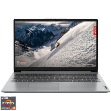 Laptop Lenovo 15.6'' IdeaPad 1 15AMN7, FHD, Procesor AMD Ryzen™ 3 7320U (4M Cache, up to 4.1 GHz), 16GB LPDDR5, 512GB SSD, AMD Radeon 610M, No OS, Cloud Grey Laptop Lenovo 15.6'' IdeaPad 1 15AMN7, FHD, Procesor AMD Ryzen™ 3 7320U (4M Cache, up to 4.1 GHz), 16GB LPDDR5, 512GB SSD, AMD Radeon 610M, No OS, Cloud Grey