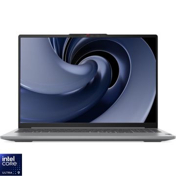Laptop Lenovo 16'' IdeaPad Pro 5 16IAH10, 2.8K OLED 120Hz VRR, Procesor Intel® Core™ Ultra 9 285H (24M Cache, up to 5.40 GHz), 32GB LPDDR5X, 1TB SSD, GeForce RTX 5050 8GB, No OS, Luna Grey Laptop Lenovo 16'' IdeaPad Pro 5 16IAH10, 2.8K OLED 120Hz VRR, Procesor Intel® Core™ Ultra 9 285H (24M Cache, up to 5.40 GHz), 32GB LPDDR5X, 1TB SSD, GeForce RTX 5050 8GB, No OS, Luna Grey
