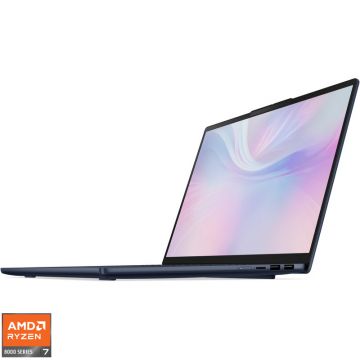 Laptop Lenovo 16'' IdeaPad Slim 5 16AHP10, 2.8K OLED 120Hz, Procesor AMD Ryzen™ 7 8845HS (16M Cache, up to 5.10 GHz), 32GB DDR5, 1TB SSD, AMD Radeon 780M, No OS, Cosmic Blue Laptop Lenovo 16'' IdeaPad Slim 5 16AHP10, 2.8K OLED 120Hz, Procesor AMD Ryzen™ 7 8845HS (16M Cache, up to 5.10 GHz), 32GB DDR5, 1TB SSD, AMD Radeon 780M, No OS, Cosmic Blue