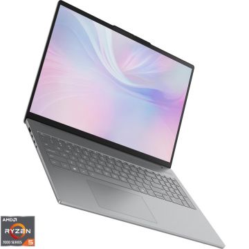Laptop Lenovo 16'' IdeaPad Slim 5 16ARP10, WUXGA IPS, Procesor AMD Ryzen™ 5 7535HS (16M Cache, up to 4.55 GHz), 16GB DDR5, 512GB SSD, AMD Radeon 660M, No OS, Luna Grey Laptop Lenovo 16'' IdeaPad Slim 5 16ARP10, WUXGA IPS, Procesor AMD Ryzen™ 5 7535HS (16M Cache, up to 4.55 GHz), 16GB DDR5, 512GB SSD, AMD Radeon 660M, No OS, Luna Grey