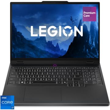 Lenovo Laptop Gaming Lenovo Legion 5 15IRX10, Procesor Intel® Core™ i7-13650HX, Display 15.3 WUXGA (1920x1200), IPS, Memorie RAM 16GB DDR5, Capacitate 512GB SSD, Placa video dedicata NVIDIA® GeForce RTX™ 5050 8GB GDDR7, No OS, Eclipse Black