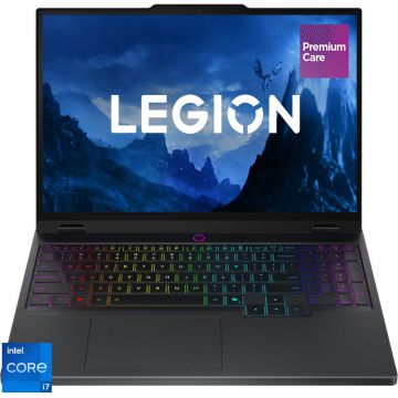 Lenovo Laptop Gaming Lenovo Legion 5 15IRX10, Procesor Intel® Core™ i7-14700HX, Display 15.1 WQXGA (2560x1600), OLED, 165Hz, Memorie RAM 24GB DDR5, Capacitate 1TB SSD, Placa video dedicata NVIDIA® GeForce RTX™ 5050 8GB GDDR7, No OS, Eclipse Black