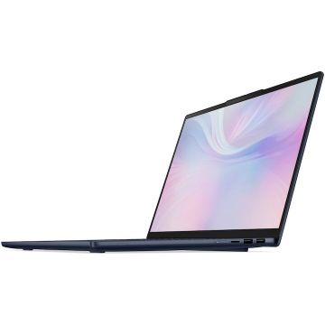 Lenovo Laptop Lenovo IdeaPad Slim 5 16AHP10, Procesor AMD Ryzen™ 7 8845HS, Display 16 WUXGA (1920x1200), IPS, Memorie RAM 16GB DDR5, Capacitate 1TB SSD, Placa video integrata AMD Radeon™ 780M Graphics, No OS, Cosmic Blue
