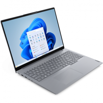 Lenovo Laptop Lenovo ThinkBook 16 G8 IRL, Procesor Intel® Core™ 7 240H, 16 inch, WUXGA 1920 x 1200, 32GB DDR5, 1TB SSD, Intel Graphics, No Os, Gri