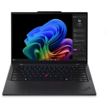 Lenovo Laptop Lenovo ThinkPad T14s Gen 6, Snapdragon X Elite X1E-78-100, 14 inch WUXGA Touch, 32GB RAM, 512GB SSD, Windows 11 Pro, Negru