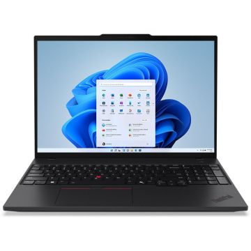 Lenovo Laptop Lenovo ThinkPad T16 Gen 4, Procesor Intel® Core™ Ultra 7 255U 12M Cache, up to 5.20 GHz 16 WUXGA, 64GB DDR5, 1TB, Intel Graphics, Win 11 Pro, Negru