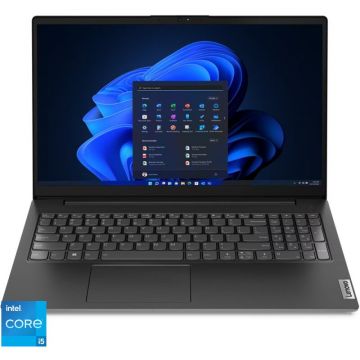 Lenovo Laptop Lenovo V15 G4 IRU, Procesor Intel® Core i5-13420H, Display 15.6 Full HD (1920x1080), IPS, Memorie RAM 16GB DDR4, Capacitate 512GB SSD, Placa video integrata Intel® UHD Graphics, Windows® 11 Pro, Business Black Lenovo Laptop Lenovo V15 G4 IRU, Procesor Intel® Core i5-13420H, Display 15.6 Full HD (1920x1080), IPS, Memorie RAM 16GB DDR4, Capacitate 512GB SSD, Placa video integrata Intel® UHD Graphics, Windows® 11 Pro, Business Black