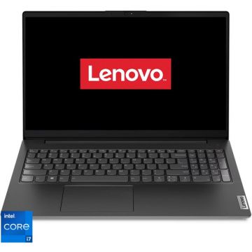 Lenovo Laptop Lenovo V15 G4 IRU, Procesor Intel® Core i7-13620H, Display 15.6 Full HD (1920x1080), IPS, Memorie RAM 16GB DDR4, Capacitate de stocare 512GB SSD, Placa video integrata Intel® UHD Graphics, No OS, Business, Negru