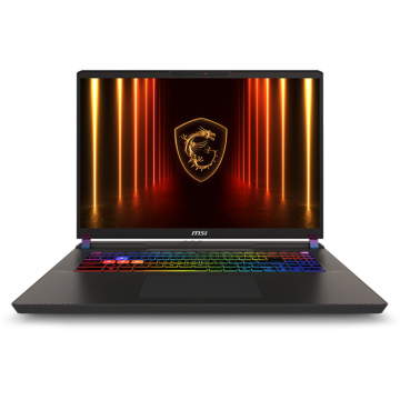 MSI Laptop Gaming MSI Vector 17 HX AI A2XWJG, 17 inch, WQXGA 2560 x 1600, Intel® Core™ Ultra 9 275HX, 64GB, 2TB SSD, NVIDIA GeForce RTX 5090 24GB, No OS, Negru/Gri
