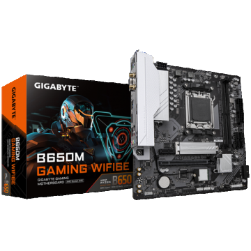 Placa de baza GIGABYTE B650M GAMING WIFI6E, AM5, AMD B650, mATX