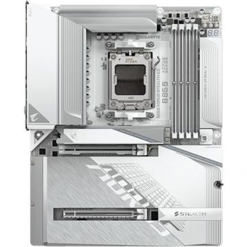Placa de baza GIGABYTE B850 AORUS STEALTH ICE, AMD B850, AM5, DDR5, ATX