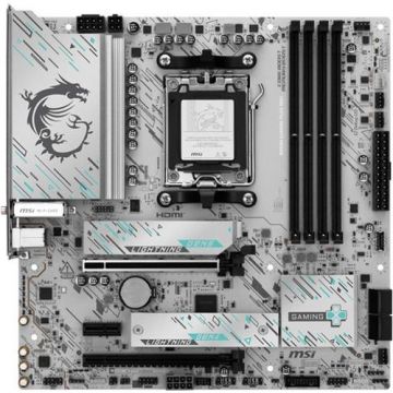 Placa de baza MSI B850M GAMING PLUS WIFI, AMD B850, AM5, DDR5, mATX