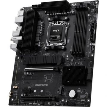 Placa de baza MSI PRO B850-S WIFI6E, AMD B850, AM5, DDR5, ATX