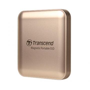 SSD portabil Transcend ESD420G, 2TB, USB-C (Auriu)