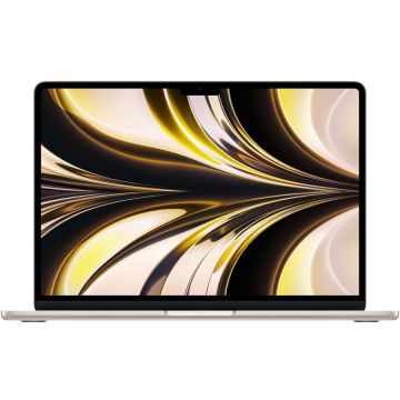 Apple Laptop Apple MacBook Air 13, Apple M4, 13.6 inch WQXGA, 16GB RAM, 256GB SSD , Mac OS, Auriu