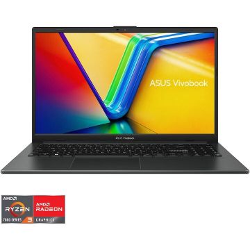 Asus Laptop ASUS Vivobook 15 E1504FA cu procesor AMD Ryzen™ 3 7320U pana la 4.1GHz, 15.6'', Full HD, IPS, 8GB LPDDR5 RAM, 512GB SSD, AMD Radeon™ Graphics, No OS, Mixed Black Asus Laptop ASUS Vivobook 15 E1504FA cu procesor AMD Ryzen™ 3 7320U pana la 4.1GHz, 15.6'', Full HD, IPS, 8GB LPDDR5 RAM, 512GB SSD, AMD Radeon™ Graphics, No OS, Mixed Black