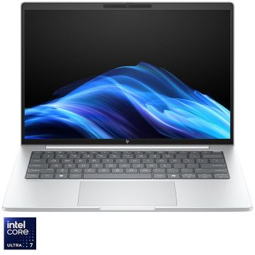 HP Laptop HP EliteBook 8 G1i Wolf Pro Security Edition, procesor Intel® Core™ Ultra 7 255U, 16 inch, WUXGA, IPS, 32GB DDR5 RAM, 1TB SSD, Intel® Graphics, Windows 11 Pro, Argintiu