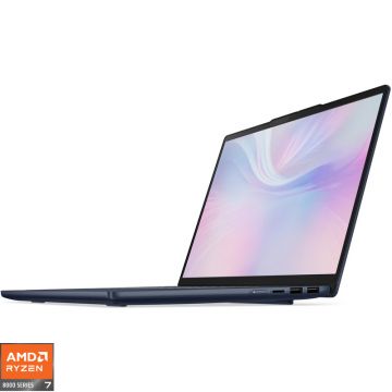 Laptop Lenovo 14'' IdeaPad Slim 5 14AHP10, WUXGA IPS, Procesor AMD Ryzen™ 7 8845HS (16M Cache, up to 5.10 GHz), 32GB DDR5, 1TB SSD, AMD Radeon 780M, No OS, Cosmic Blue Laptop Lenovo 14'' IdeaPad Slim 5 14AHP10, WUXGA IPS, Procesor AMD Ryzen™ 7 8845HS (16M Cache, up to 5.10 GHz), 32GB DDR5, 1TB SSD, AMD Radeon 780M, No OS, Cosmic Blue