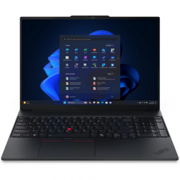 Laptop ThinkPad E16 G3 16 inch WUXGA Intel Core 7 240H 16GB 512GB SSD Windows 11 Pro Black Laptop ThinkPad E16 G3 16 inch WUXGA Intel Core 7 240H 16GB 512GB SSD Windows 11 Pro Black