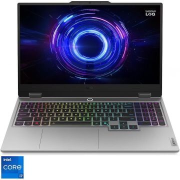Lenovo Laptop Gaming Lenovo LOQ 15IRX10 cu procesor Intel® Core i7-14700HX pana la 5.5GHz, 15.6 Full HD, IPS, 144Hz, 32GB DDR5 RAM, 1TB SSD, NVIDIA® GeForce RTX™ 5060 8GB GDDR7, No OS, Luna Grey Lenovo Laptop Gaming Lenovo LOQ 15IRX10 cu procesor Intel® Core i7-14700HX pana la 5.5GHz, 15.6 Full HD, IPS, 144Hz, 32GB DDR5 RAM, 1TB SSD, NVIDIA® GeForce RTX™ 5060 8GB GDDR7, No OS, Luna Grey