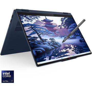 Lenovo Laptop Lenovo IdeaPad 5 2-in-1 16IAL10 cu procesor Intel® Core Ultra 7 255H pana la 5.1GHz, 16 WUXGA, IPS, Touch, 16GB LPDDR5x RAM, 1TB SSD, Intel® Arc™ Graphics, Windows® 11 Home, Cosmic Blue Lenovo Laptop Lenovo IdeaPad 5 2-in-1 16IAL10 cu procesor Intel® Core Ultra 7 255H pana la 5.1GHz, 16 WUXGA, IPS, Touch, 16GB LPDDR5x RAM, 1TB SSD, Intel® Arc™ Graphics, Windows® 11 Home, Cosmic Blue